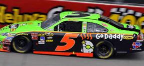 Mark Martin went from second to 13th in points, leading to the 